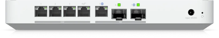 Ubiquiti Gateway Fiber 2.5G Router, 5x RJ-45, 2x SFP+, 30W PoE+ (UXG-Fiber (30W))