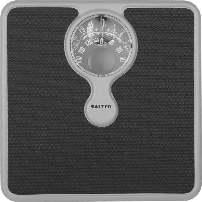 Salter 484 SBFEU16 analoge Personenwaage schwarz/silber