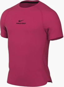Nike Pro Training Dri-FIT Funktionsshirt kurzarm rush pink/black (Herren)
