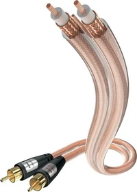in-akustik Star Audio Cinch-Audiokabel 3m transparent