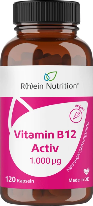 R(h)ein Nutrition Vitamin B12 Activ 1.000µg Kapseln, 120 Stück