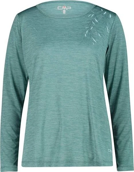 CMP Sweat Funktionsshirt langarm agave melange (Damen)