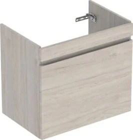Geberit Renova Plan Unterschrank für Waschtisch 68.2x60.6x44.6cm, 1 Schublade, 1 Innenschublade, Nussbaum hickory hell
