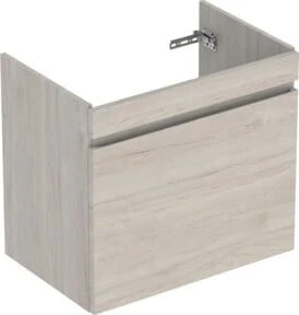 Geberit Renova Plan Unterschrank für Waschtisch 68.2x60.6x44.6cm, 1 Schublade, 1 Innenschublade, Nussbaum hickory hell