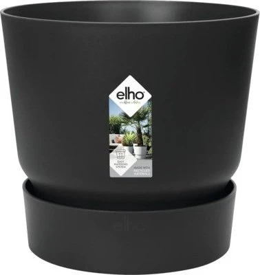 Elho Greenville 30cm living schwarz