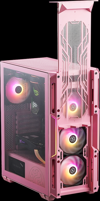 ADATA XPG Starker Air Pink, rosa, Glasfenster