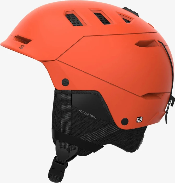 Salomon Husk Pro Helm rot/orange