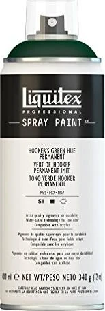 Liquitex Professional Spray Paint hooker's green hue permanent, 400ml