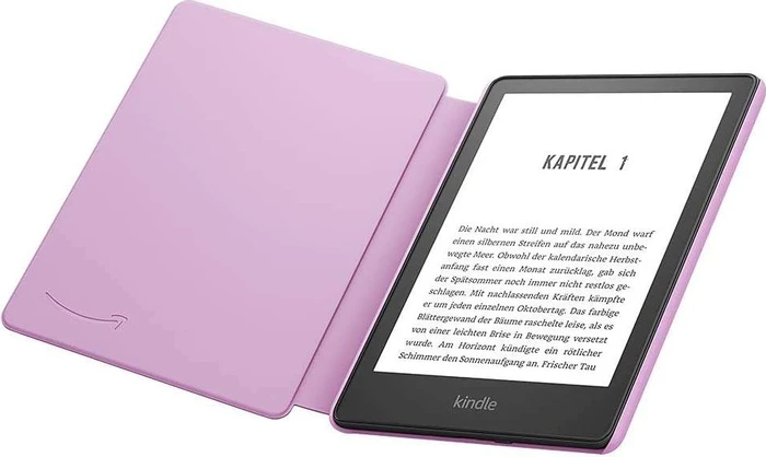 Amazon Kindle Paperwhite 11. Generation Cover, Leder, lavendel