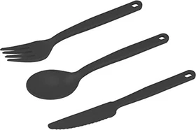 Sea to Summit Camp Cutlery 3-teilig Besteck charcoal