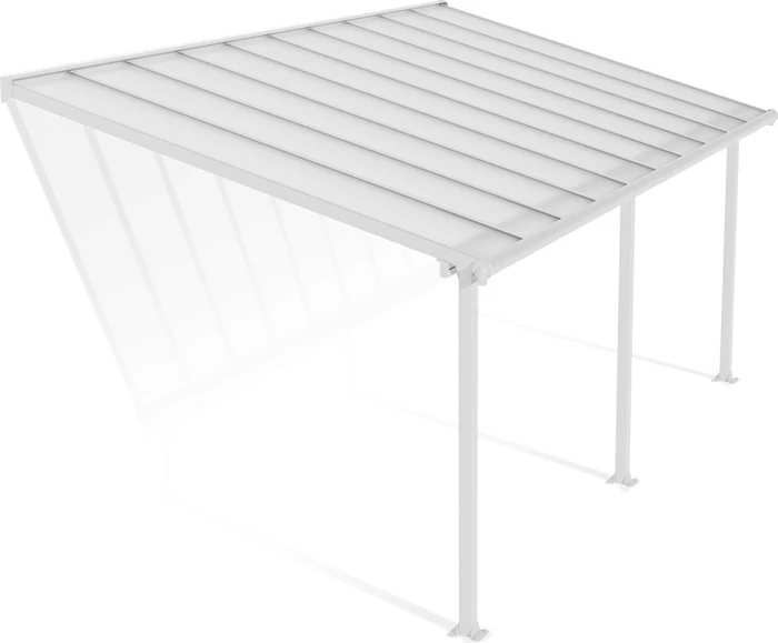 Palram Canopia Olympia Terrassenüberdachung 619x300cm weiß