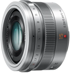 Panasonic Leica DG Summilux 15mm 1.7 ASPH silber