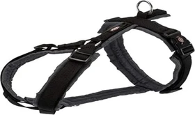 Trixie Premium Trekking Geschirr, L, Schwarz/Grafit