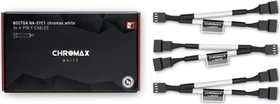 Noctua NA-SYC1 chromax.white, 4-Pin auf 2x 4-Pin Verteiler, 11.5cm, weiß, 3er-Pack