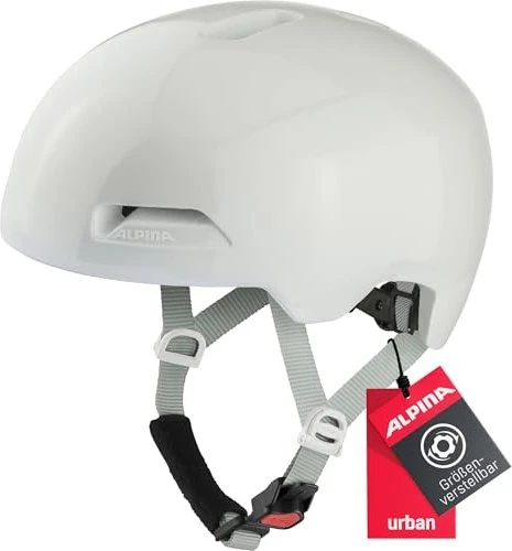 Alpina Haarlem Helm white gloss