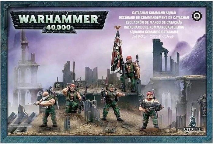 Games Workshop Warhammer 40.000 - Astra Militarum - Catachan Command Squad