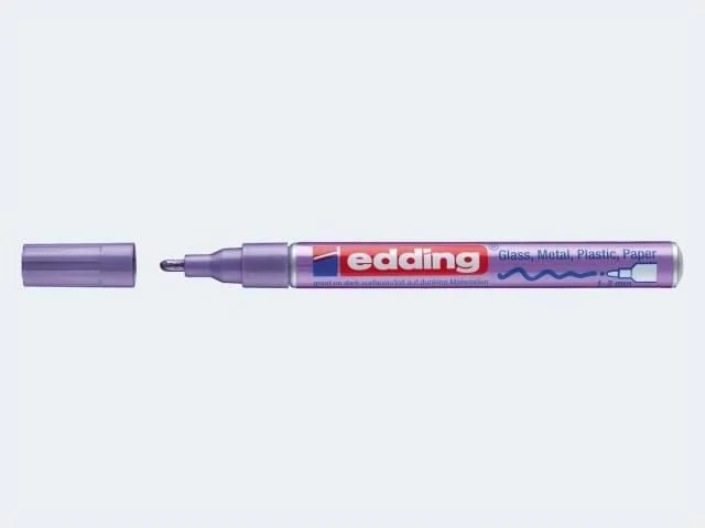 edding 751 Glanzlackmarker violett metallic