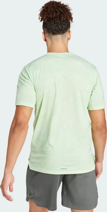 adidas Power Workout Funktionsshirt kurzarm semi green spark (Herren)