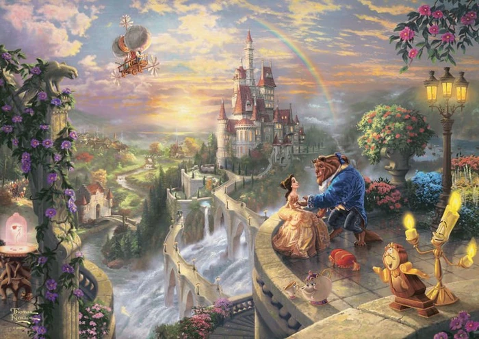 Schmidt Spiele Beauty and the Beast Falling in Love