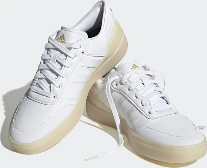 adidas Court Revival Cloudfoam Modern Lifestyle Court Comfort cloud white/gold metallic (Damen)