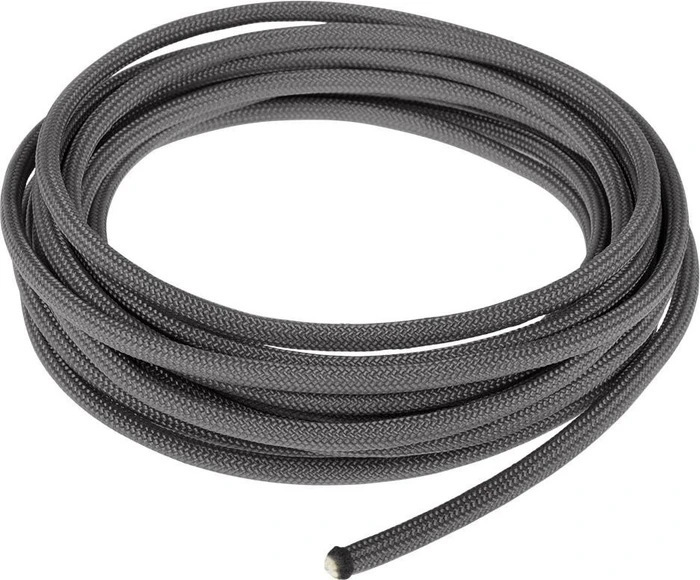 Alphacool AlphaCord Sleeve 4mm Gewebeschlauch für Rundkabel, Gewebeschlauch, 3.3m, Charcoal Grey