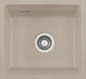 systemceram Kara 42 U/g Unterbau Becken mittig fango