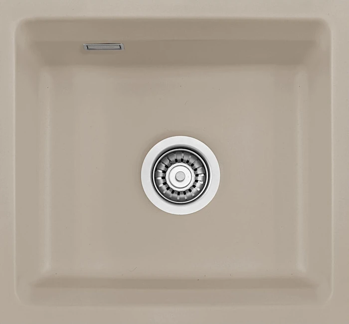 systemceram Kara 42 U/g Unterbau Becken mittig fango