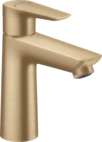 Hansgrohe Talis E 110 mit Zugstangen-Ablaufgarnitur brushed bronze