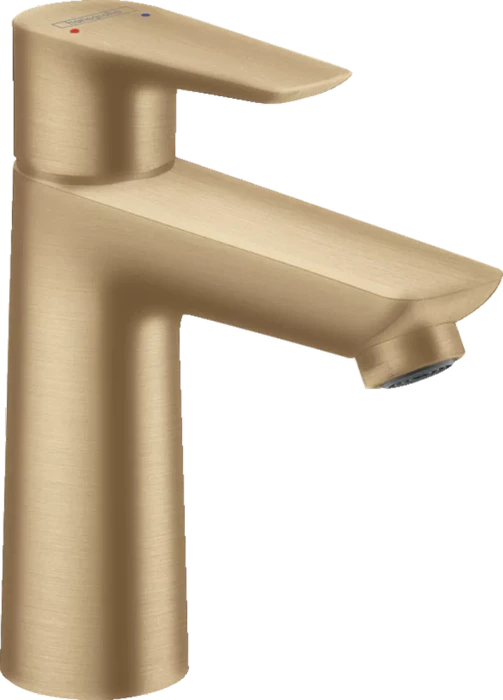 Hansgrohe Talis E 110 mit Zugstangen-Ablaufgarnitur brushed bronze