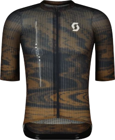 Scott Unlimited SL Trikot kurzarm bread brown/dark blue (Herren)