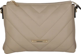 Travelite Barbara Cozy Trio Umhängetasche sand