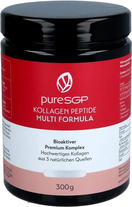 pureSGP Kollagen Peptide Multi Formula Pulver, 300g