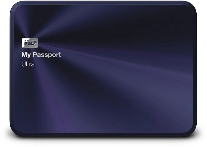 Western Digital WD My Passport Ultra Metal blau/schwarz, 4TB, USB 3.0 Micro-B