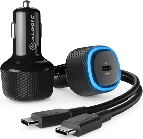 Alogic USB-C Car Charger 60W schwarz