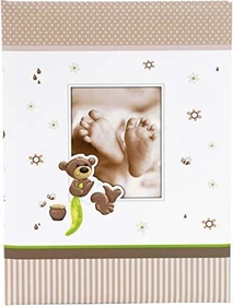 Goldbuch Buch Fotoalbum Babyalbum Honigbär 21x28
