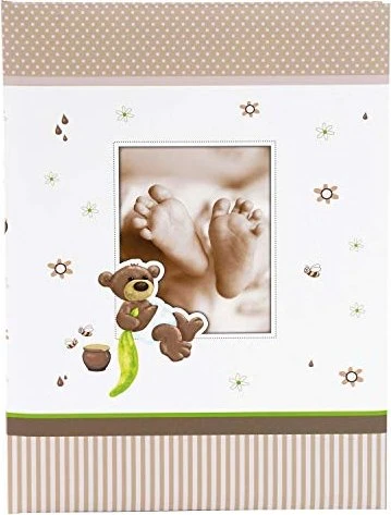 Goldbuch Buch Fotoalbum Babyalbum Honigbär 21x28