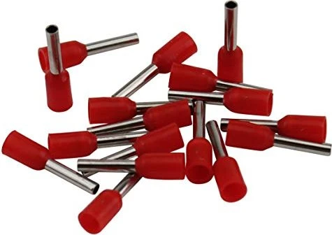 uniTEC Aderendhülse isoliert 1.00mm² / 8mm, 100 Stück
