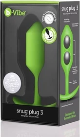 b-Vibe Snug Plug 3 limette
