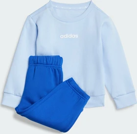 adidas Essentials Climacool Kids Trainingsanzug glow blue/white (Junior)