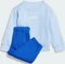 adidas Essentials Climacool Kids Trainingsanzug glow blue/white (Junior) Vorschaubild
