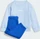 adidas Essentials Climacool Kids Trainingsanzug glow blue/white (Junior) (JE1381)