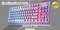 SteelSeries Apex 3 TKL, Lavender, violett, LEDs RGB, USB, US Vorschaubild