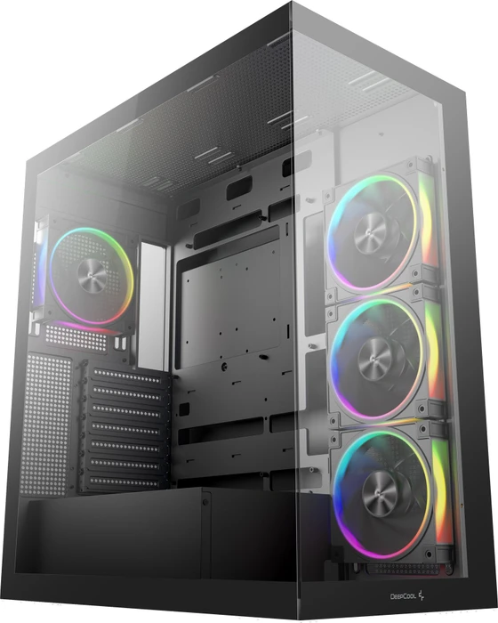 DeepCool CG580 4F V2, schwarz, Glasfenster
