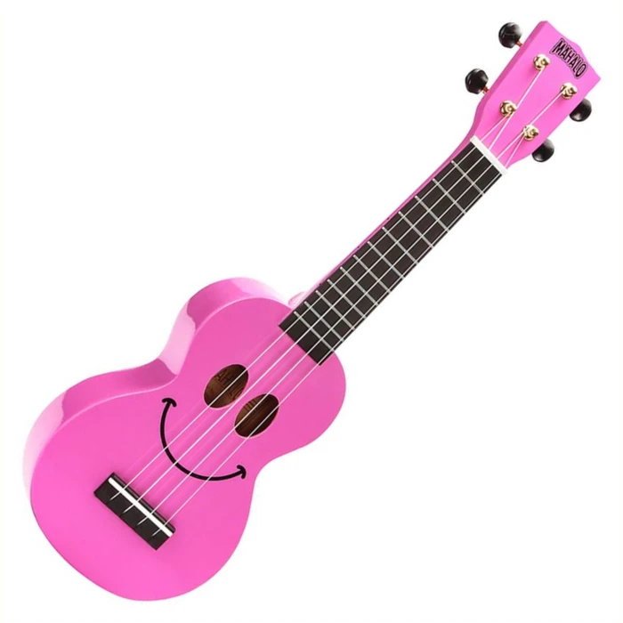 Mahalo U-Smile Series Soprano Ukulele Pink