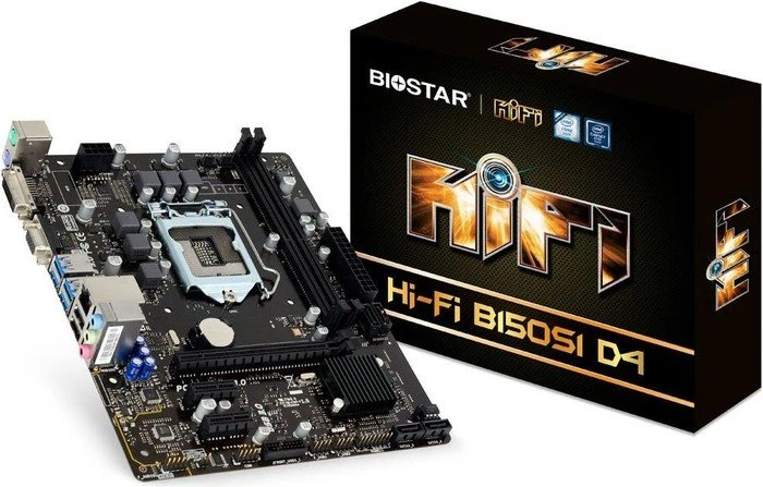 Biostar Hi-Fi B150S1 D4 (Intel 1151)