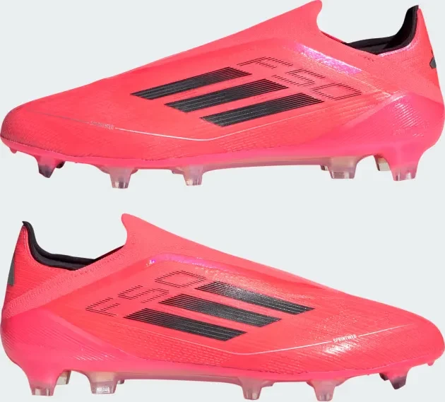 adidas F50 Elite Laceless FG turbo/aurora black/platinum metallic