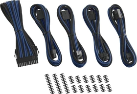 CableMod Classic ModFlex Cable Extension Kit, 8+8 Series, schwarz/blau