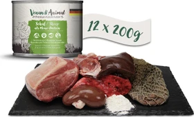 Venandi Animal Schaf als Monoprotein, 2.40kg (12x 200g)