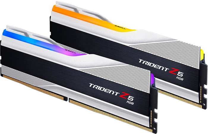 G.Skill Trident Z5 RGB silber UDIMM 96GB Kit, DDR5-6400, CL32-39-39-102