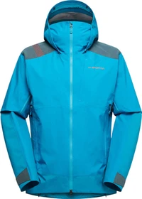 La Sportiva Supercouloir GTX Pro Funktionsjacke tropic blue/cherry tomato (Herren)